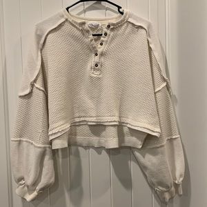 Out From Under Crop Sweater